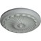 Ekena Millwork Flower Spiral Ceiling Medallion (Fits Canopies up to 2"), 12 1/4"OD x 2 1/4"P, Primed White CM12FL - alternate 3